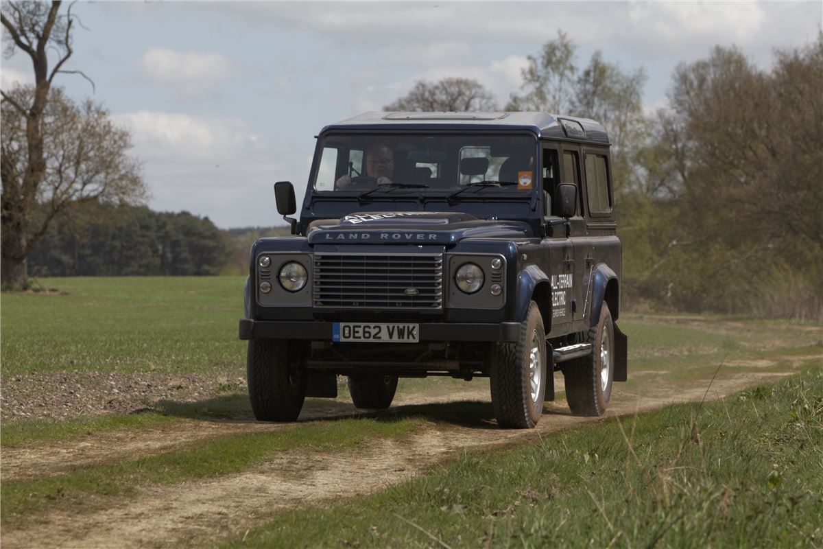 Land Rover Defender Electric Prototype Road Tests Honest John