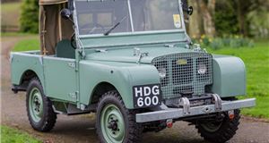 Land Rovers storm ahead at resto show sale