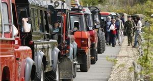 Land Rover show returns to Gaydon