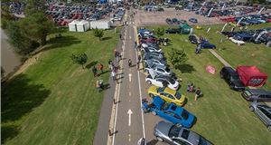 Hundreds of BMWs head to Gaydon