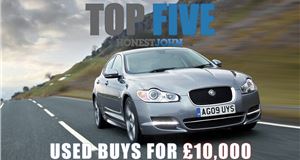 VIDEO: Top five used buys for under £10,000