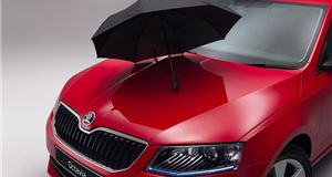 Skoda Citigo, Fabia and Octavia now available with integrated umbrellas