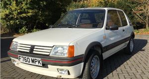 Three Peugeot 205GTIs head to auction