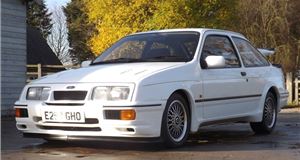 Low-mileage Ford Sierra Cosworth RS500 could make £70k at auction