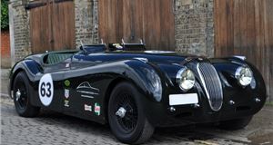 Jaguar XK120 racer to headline Coys auction