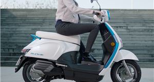 Kymco unveils all-electric Ionex scooter 