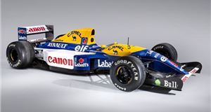 Mansell’s F1 Williams to be auctioned at Festival of Speed
