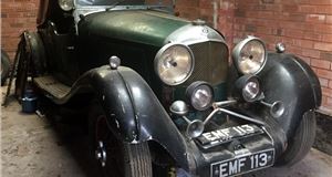 'Barn find' Bentley 4½ Litre Tourer sells for £454,250 