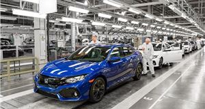 Honda halts Swindon production over parts shortage