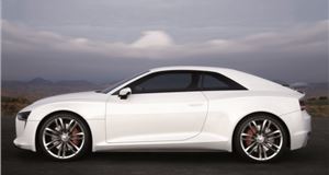 Audi quattro concept points to future