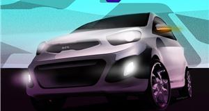 Kia reveals first sketch of new Picanto