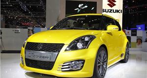New Suzuki Swift Sport is previewed at Geneva