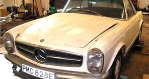 'Barn Found' Mercedes 250SL Makes Extraordinary Money at Barons Auction