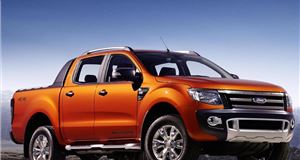 UK launch of Ford Ranger at Birmingham show