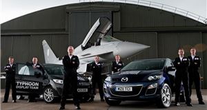 Mazda Backs RAF Typhoon Display Team