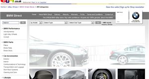 BMW now selling parts via eBay