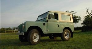 Ex-Gerry Marshall Land Rover up for auction