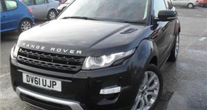 First Range Rover Evoque to be Sold at Auction