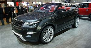 Geneva Motor Show 2012: Land Rover takes the roof off the Range Rover Evoque