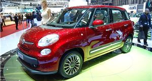 Geneva Motor Show 2012: Fiat premieres 500L