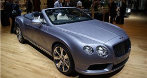 Geneva Motor Show 2012: Bentley unveils Continental GTC V8