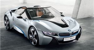 BMW unveils i8 Spyder concept
