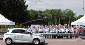 Renault Zoe Electric Car Travels 1,005 Miles in 24 Hours