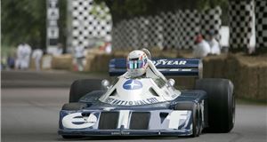 Six-wheeled F1 cars gather at Goodwood