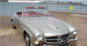 Mercedes 190SL Makes £47,000 in Barons Classic Car Auction