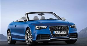 Paris Motor Show 2012: Audi adds open-topped version of RS5