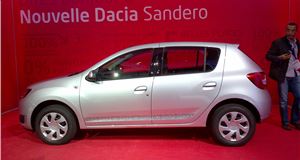 Paris Motor Show 2012: Dacia reveals updated Sandero