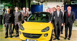 Vauxhall Adam begins production in Germany