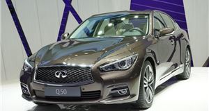 Infiniti shows new Q50 diesel and hybrid