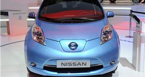 Geneva Motor Show 2013: Nissan shows facelifted 2013 Leaf