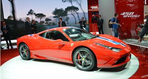 Frankfurt Motor Show 2013: Ferrari 458 Speciale - faster and more extreme