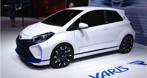 Frankfurt Motor Show 2013: Toyota springs a surprise with the Yaris Hybrid-R
