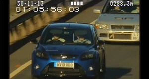 Drivers caught racing at 144mph avoid jail terms