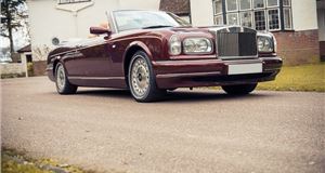Corniche number one under the hammer at Silverstone