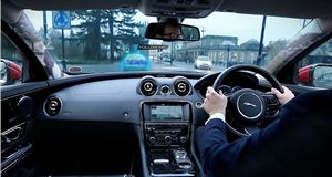 Jaguar reveals ghostly ‘see-through pillar’ technology