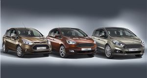 £18,195 start price for new Ford C-MAX, S-MAX from £24,545