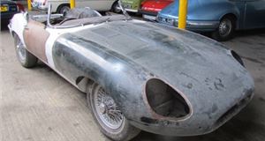 Jaguar E-type project makes nearly £40k at Anglia auction