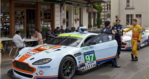 Racing Astons return to Hotel de France after 52 years