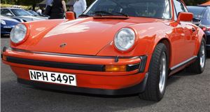 Porsches out in force at Beaulieu