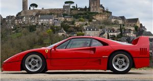 Ferrari F40 sells for £720,702 at auction