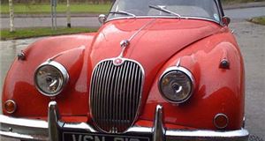 Beautiful 1958 Jaguar KX150 DHC in Barons 9th February Auction