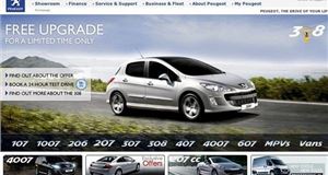 Peugeot Updates its Website