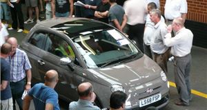 FIAT 500 Makes Way Over Book at Auction Today