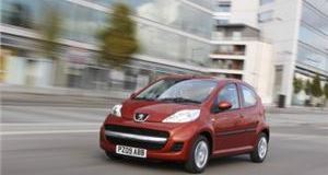 Peugeot 107 'top for residual value'