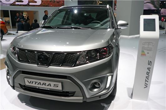 Vitara "S" 1.4 petro turbo announced Suzuki-vitara-s-frankfurt-front