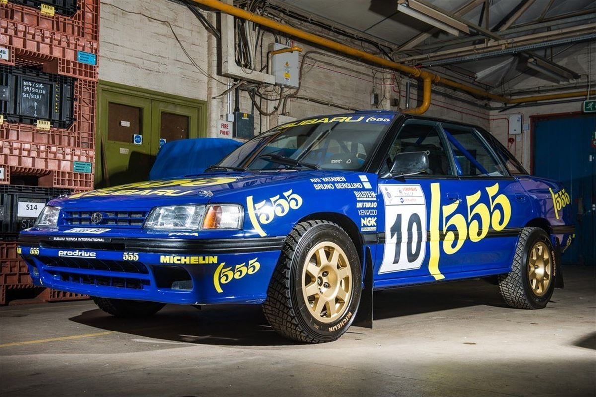 Vatanen and Burns driven Subaru rally car for auction | | Honest John